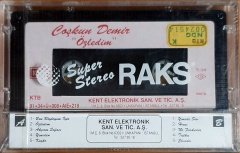 COŞKUN DEMİR - ÖZLEDİM (1991) - KASET KENT SIFIR