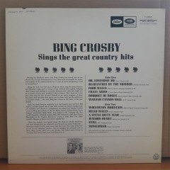 BING CROSBY - THE GREAT COUNTRY HITS - LP 2.EL PLAK