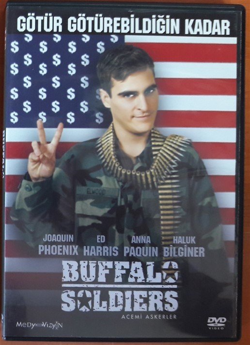 BUFFALO SOLDIERS - ACEMİ ASKERLER - JOAQUIN PHOENIX - ED HARRIS - HALUK BİLGİNER - DVD 2.EL