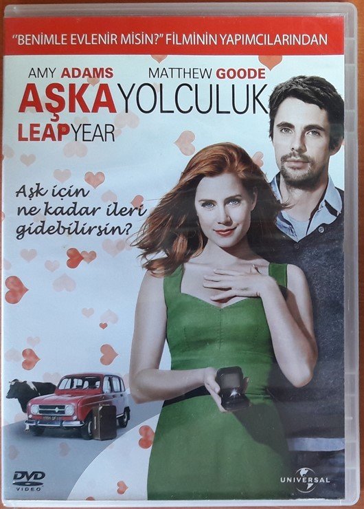 AŞKA YOLCULUK - LEAP YEAR - AMY ADAMS - DVD 2.EL