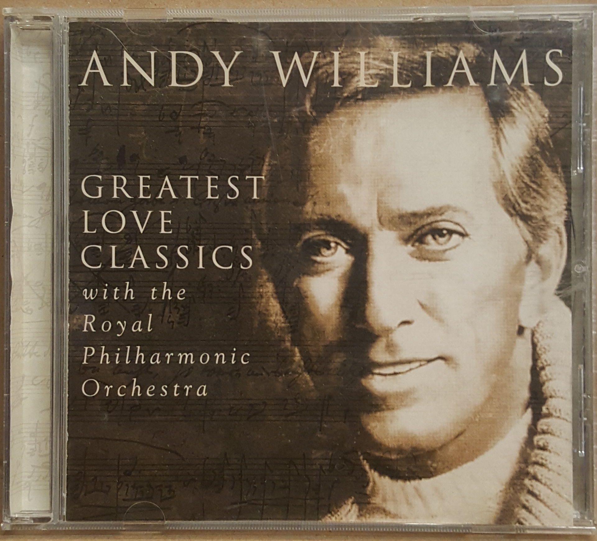 ANDY WILLIAMS - GREATEST LOVE CLASSICS / TCHAIKOVSKY CHOPIN BEETHOVEN (1999) - CD 2.EL