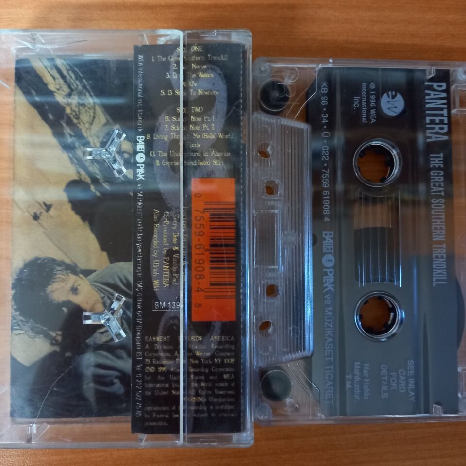 PANTERA - THE GREAT SOUTHERN TRENDKILL (1996) - KASET 2.EL