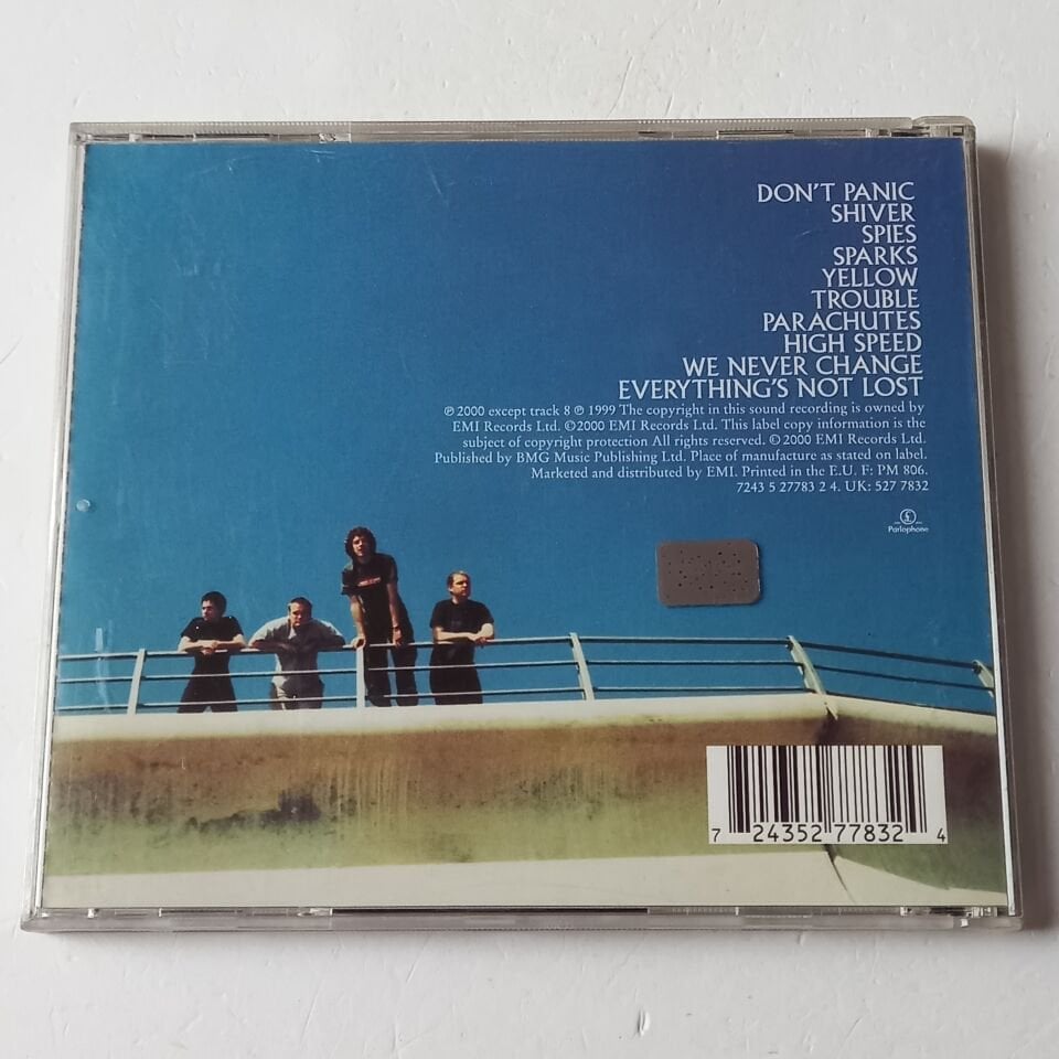 COLDPLAY – PARACHUTES (2000) - CD 2.EL