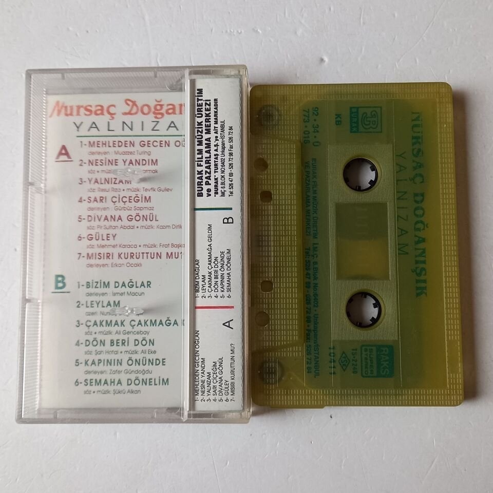 NURSAÇ DOĞANIŞIK - YALNIZAM (1992) - KASET 2.EL