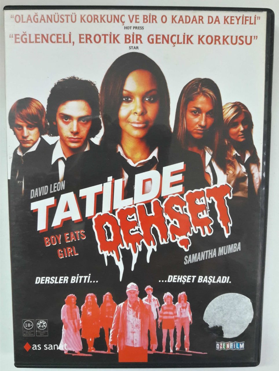 TATİLDE DEHŞET - BOY EATS GIRL - DVD 2.EL