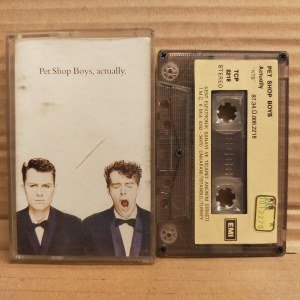 PET SHOP BOYS – ACTUALLY (1987) - KASET 2.EL