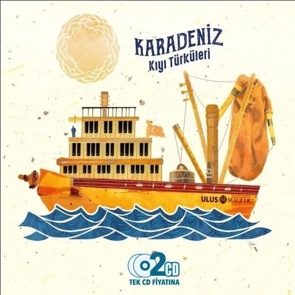 KARADENİZ KIYI TÜRKÜLERİ - ÇEŞİTLİ SANATÇILAR (2017) - 2CD ZARA TÜRÜT BALCI SIFIR