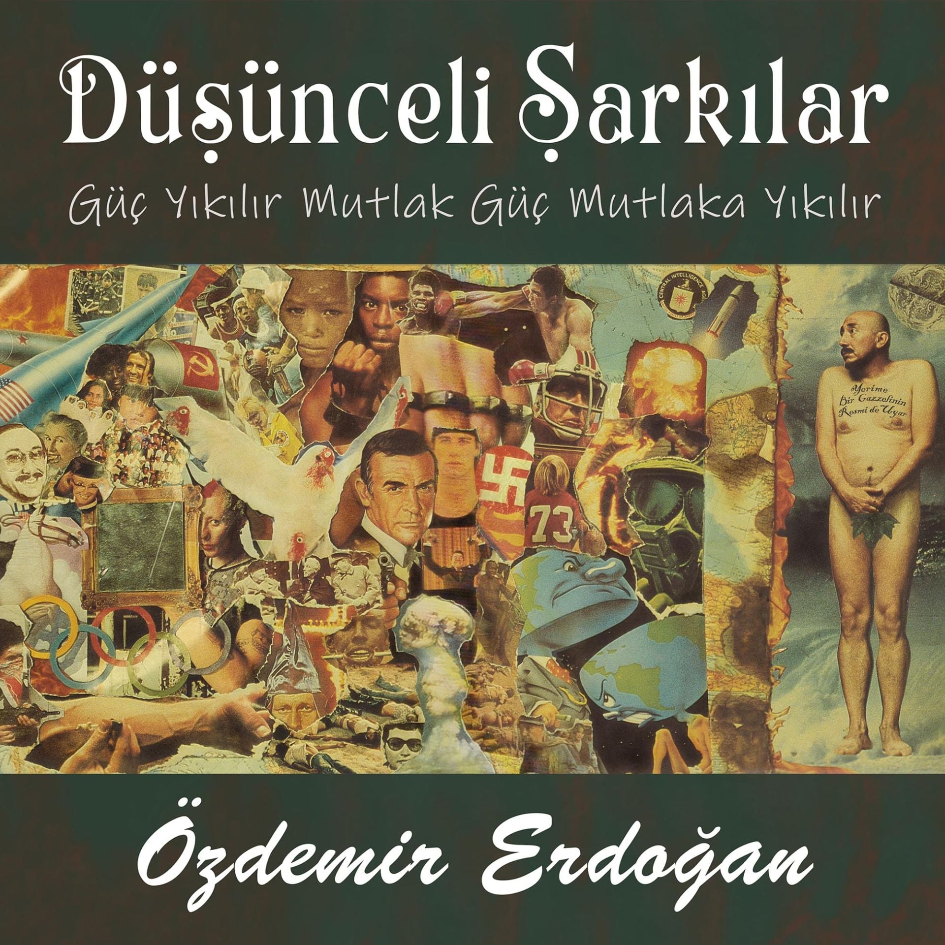 ÖZDEMİR ERDOĞAN - DÜŞÜNCELİ ŞARKILAR (1990) - LP 2024 BASIM SIFIR PLAK