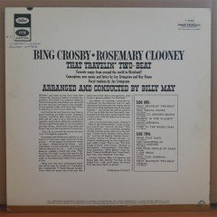BING CROSBY & ROSEMARY CLOONEY - THAT TRAVELIN' TWO-BEAT - LP 2.EL PLAK
