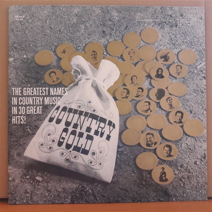 COUNTRY GOLD (1969) - LP 2.EL PLAK