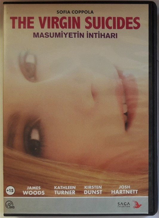 THE VIRGIN SUICIDES - MASUMİYETİN İNTİHARI - JAMES WOODS - KATHLEEN TURNER - KIRSTEN DUNST - SOFIA COPPOLA - DVD 2.EL