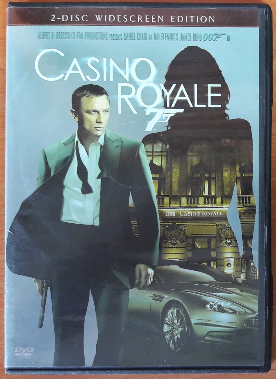 007 JAMES BOND CASINO ROYALE - DANIEL CRAIG - 2DVD 2.EL 1. BÖLGE TR ALTYAZI YOKTUR