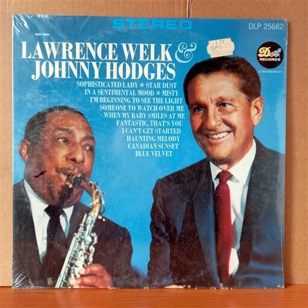 LAWRENCE WELK & JOHNNY HODGES – LAWRENCE WELK & JOHNNY HODGES (1965) - LP DÖNEM BASKISI SIFIR PLAK