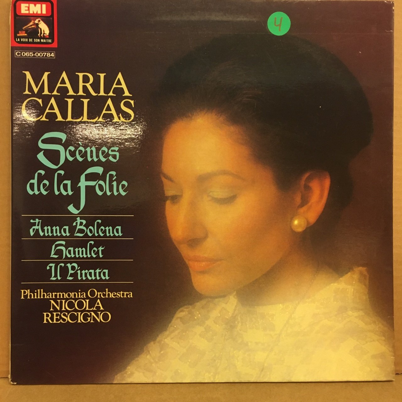 MARIA CALLAS SCENES DE LA FOLIE 2.EL PLAK