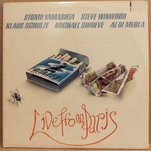 STOMU YAMASHTA'S GO - GO LIVE FROM PARIS (1976) STEVE WINWOOD AL DI MEOLA KLAUS SCHULZE- 2LP CUT OUT / GATEFOLD 2.EL PLAK