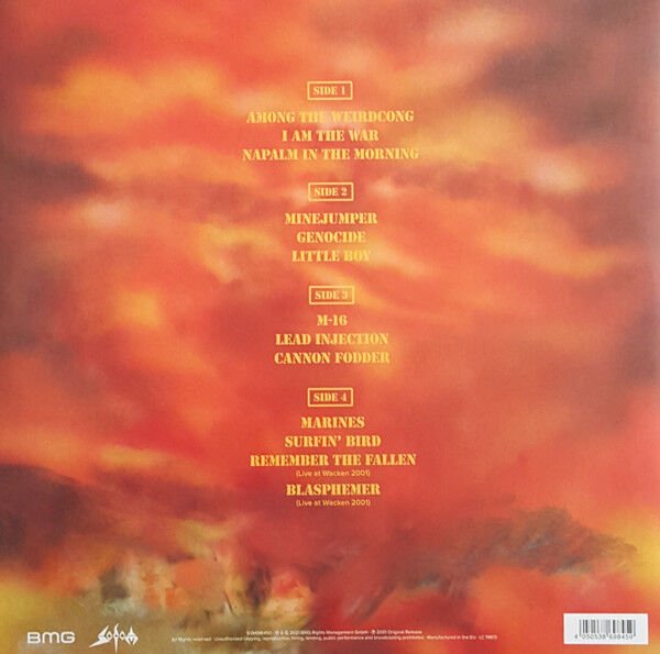 SODOM - M 16 (2001) - 2LP 180GR 2021 ORANGE COLOURED EDITION SIFIR PLAK