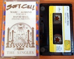 SOFT CELL - THE SINGLES (1989) PLAKSAN CASSETTE MADE IN TURKEY ''USED'' PAPER LABEL