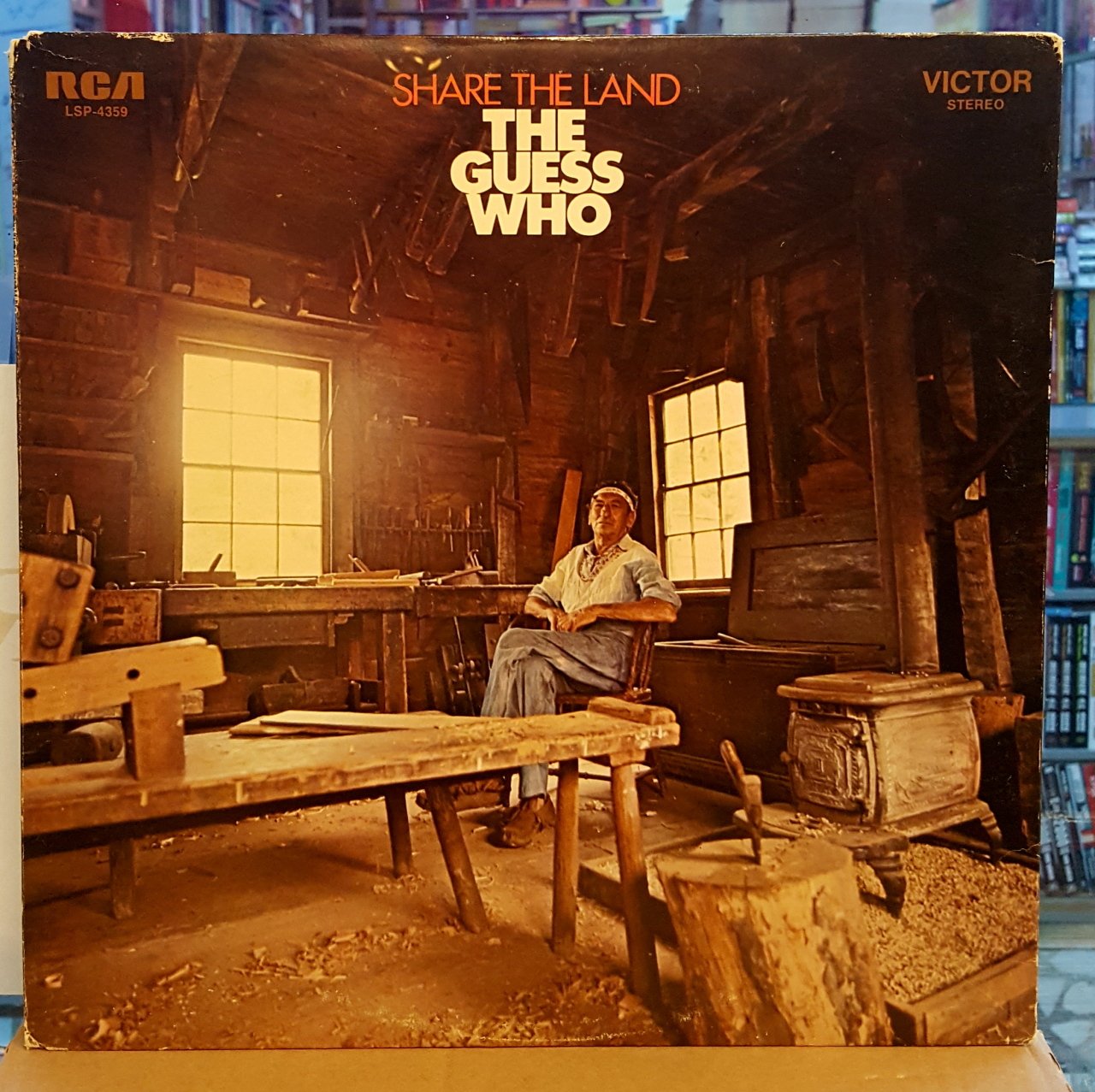 GUESS WHO - SHARE THE LAND (1970) - LP 2.EL