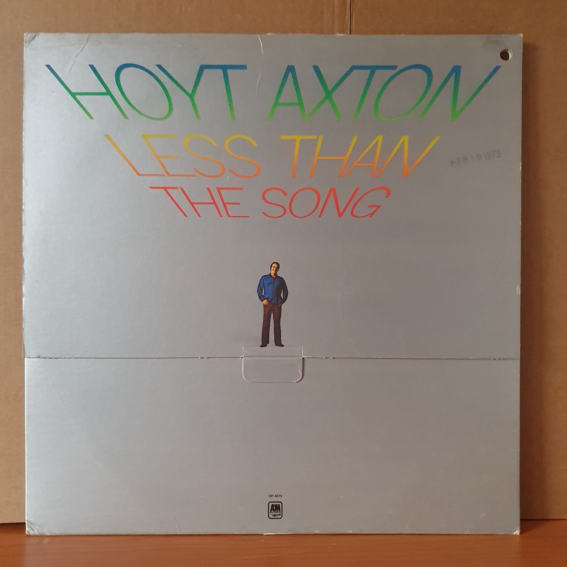 HOYT AXTON - LESS THAN THE SONG (1973) - LP 2.EL PLAK