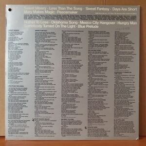 HOYT AXTON - LESS THAN THE SONG (1973) - LP 2.EL PLAK