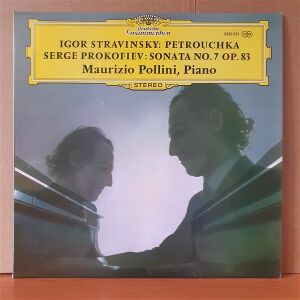 IGOR STRAVINSKY: PETROUCHKA / SERGE PROKOFIEV: SONATA NO.7 OP.83 / MAURIZIO POLLINI (1972) - LP 2.EL PLAK