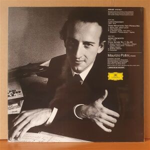 IGOR STRAVINSKY: PETROUCHKA / SERGE PROKOFIEV: SONATA NO.7 OP.83 / MAURIZIO POLLINI (1972) - LP 2.EL PLAK