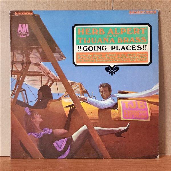 HERB ALPERT AND THE TIJUANA BRASS – !!GOING PLACES!! (1965) - LP 2.EL PLAK