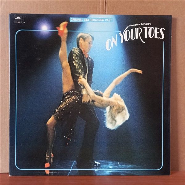 RODGERS & HART – ON YOUR TOES / ORIGINAL 1983 BROADWAY CAST (1983) - LP 2.EL PLAK