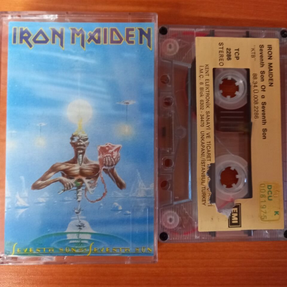 IRON MAIDEN - SEVENTH SON OF A SEVENTH SON (1988) - KASET 2.EL