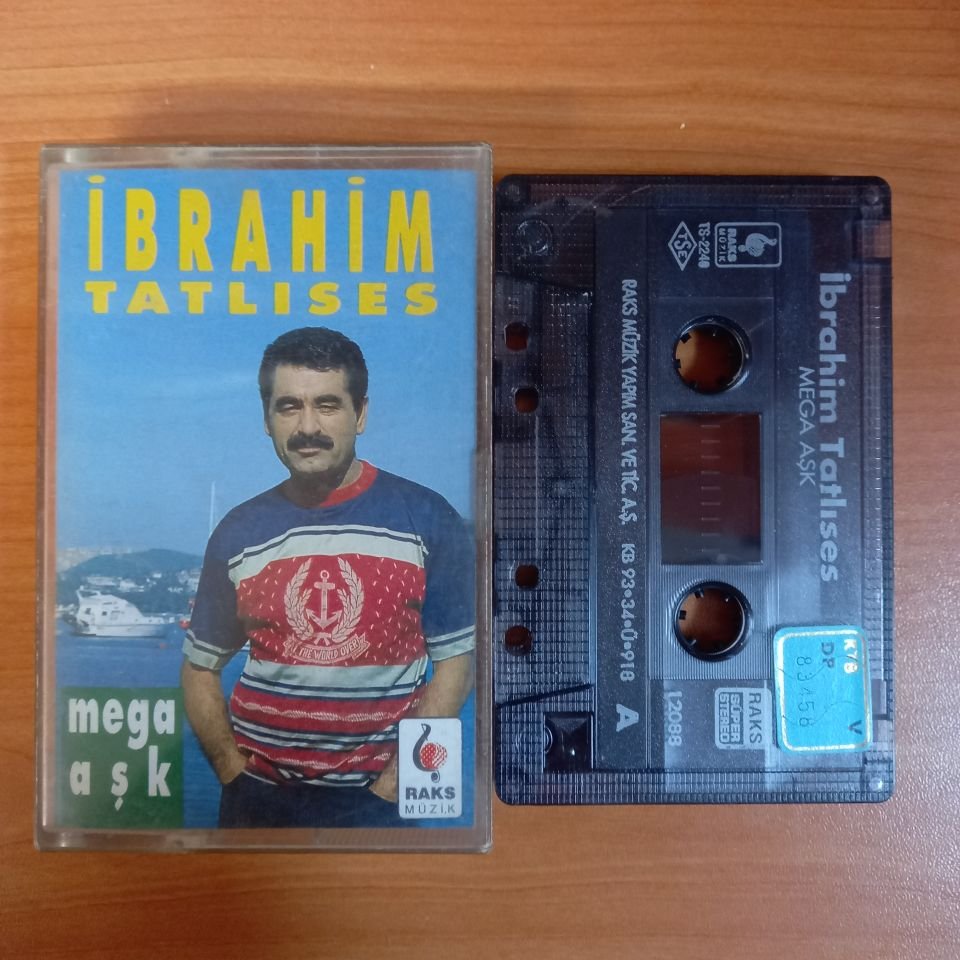 İBRAHİM TATLISES - MEGA AŞK (1993) - KASET 2.EL