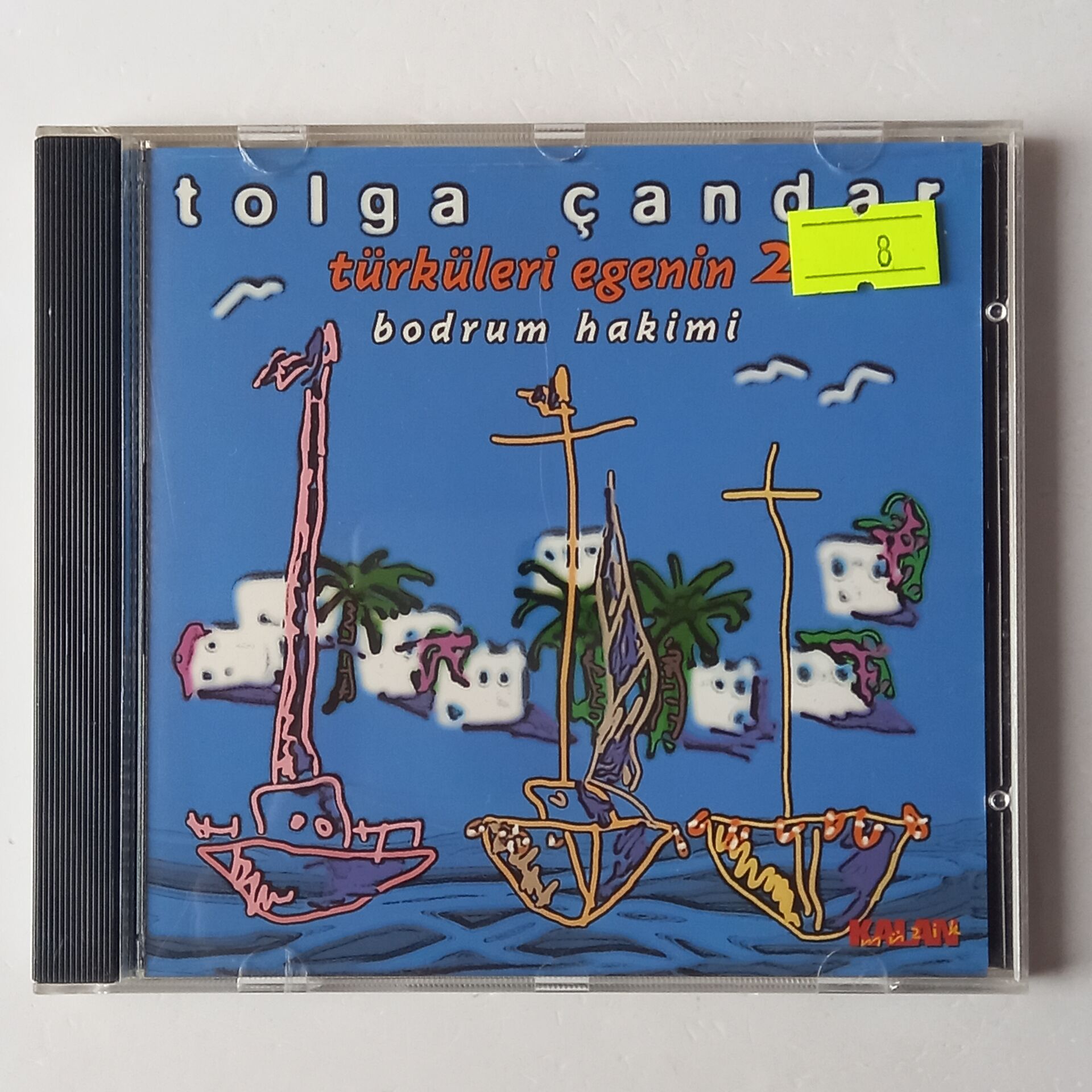 TOLGA ÇANDAR – TÜRKÜLERI EGENIN 2: BODRUM HAKİMİ (1997) - CD 2.EL