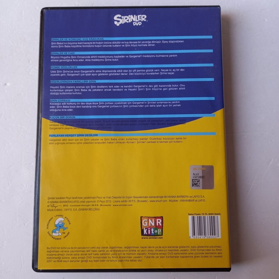 ŞİRİNLER - SEZON 1 DVD 2 - DVD 2.EL