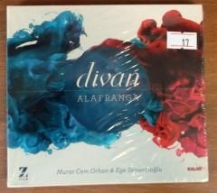 DİVAN ALAFRANGA - MURAT CEM ORHAN EGE SEMERCİOĞLU (2013) - CD KALAN MÜZİK SIFIR