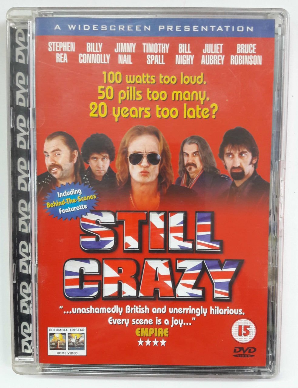 STILL CRAZY - BILL NIGHY - STEPHEN REA - JEWELCASE DVD 2.EL
