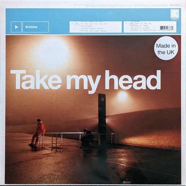 ARCHIVE - TAKE MY HEAD (1999) - LP 2022 EDITION TRIP HOP DOWNTEMPO SIFIR PLAK