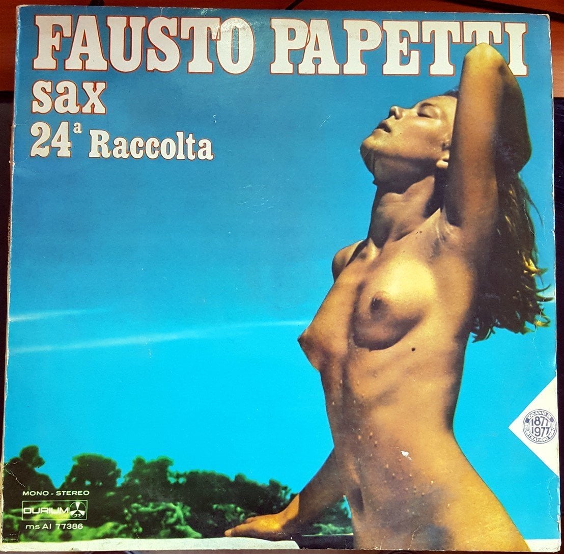 FAUSTO PAPETTI - SAX 24A RACCOLTA PLAK 2.EL YERLİ BASKI