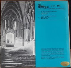 BACH COMPLETE ORGAN WORKS 18 LIONEL ROGG - PLAK 2.EL