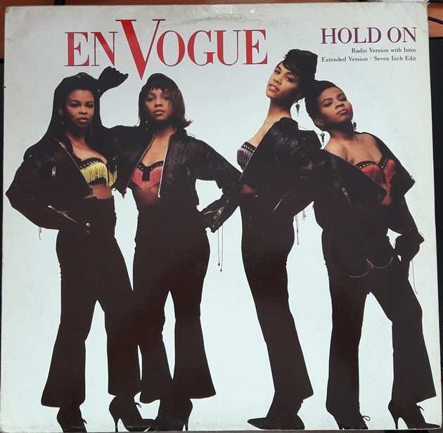 EN VOGUE - HOLD ON (1990) - 12'' MAXI SINGLE PLAK 2.EL