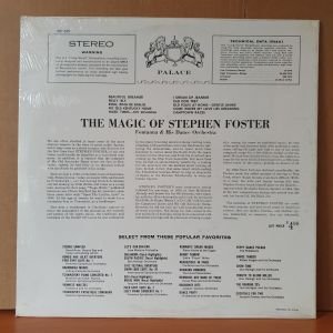 FONTANNA AND HIS ORCHESTRA - THE MAGIC OF STEPHEN FOSTER - LP DÖNEM BASKISI SIFIR PLAK
