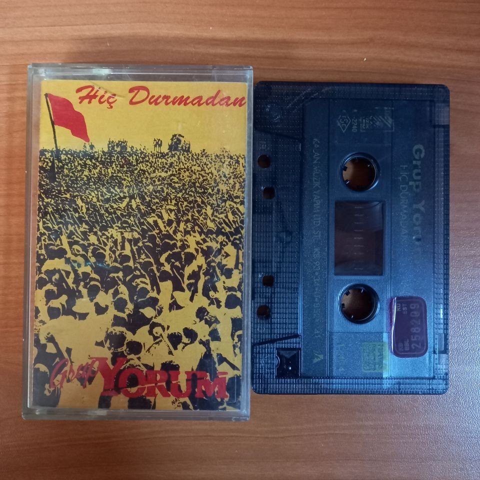GRUP YORUM - HİÇ DURMADAN (1993) - KASET 2.EL