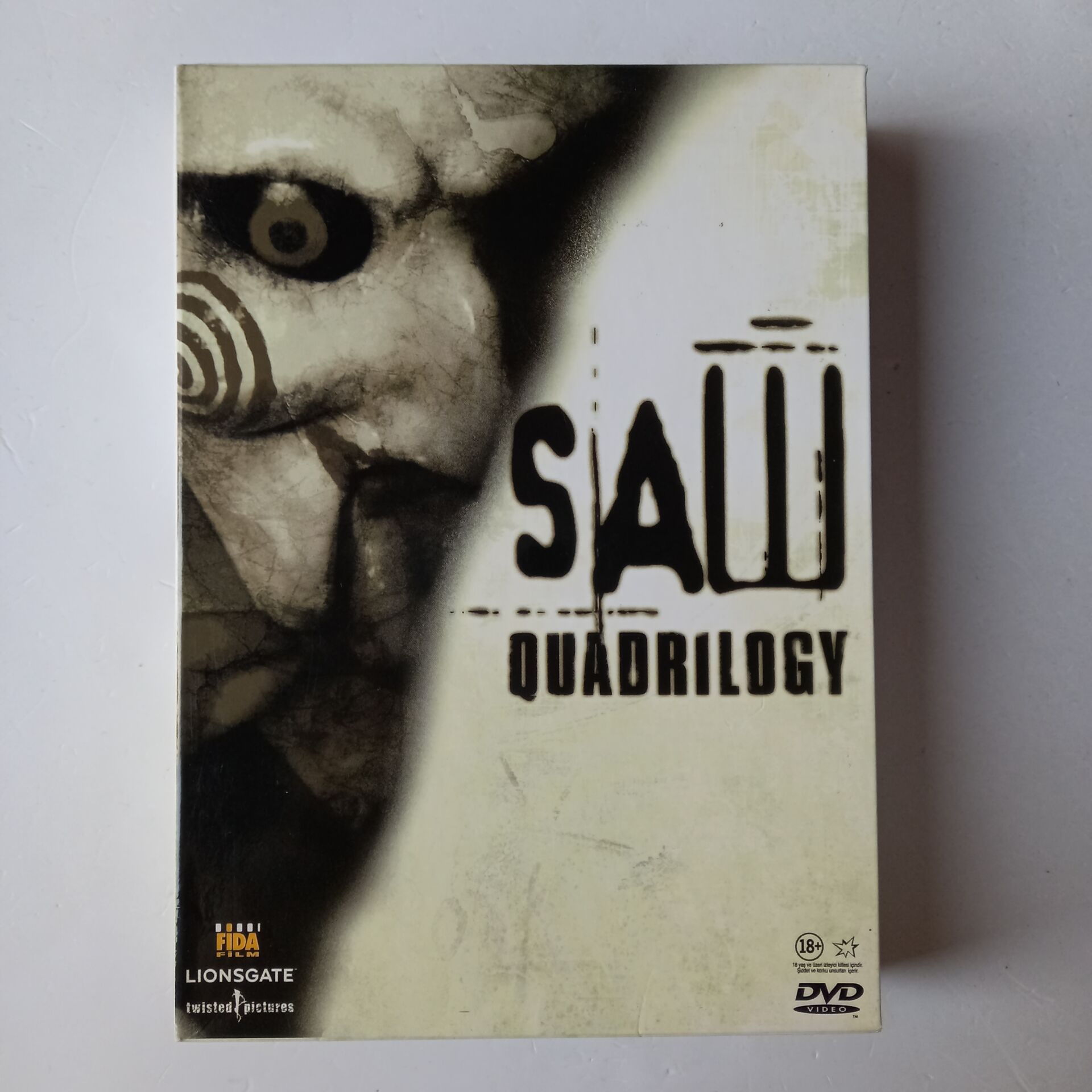SAW QUADRILOGY - TESTERE - 4DVD 2.EL
