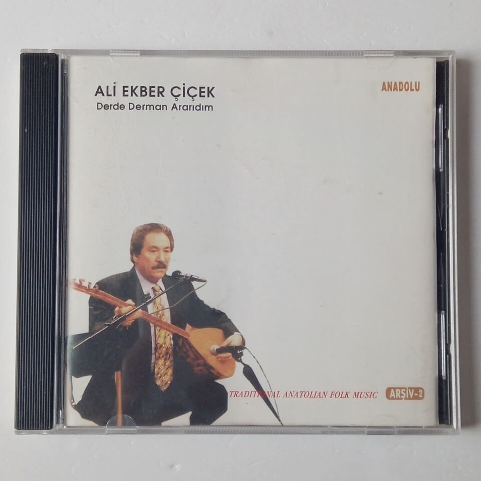 ALİ EKBER ÇİÇEK - DERDE DERMAN ARARIDIM - CD 2.EL