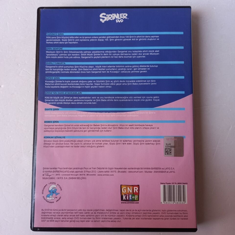 ŞİRİNLER - SEZON 1 DVD 3 - DVD 2.EL