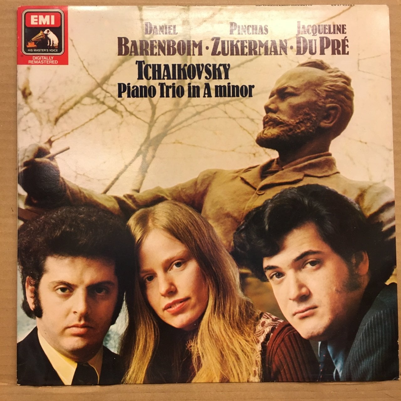TCHAIKOVSKY: PIANO TRIO, DANIEL BARENBOIM, PINCHAS ZUKERMAN, JACQUELINE DU PRÉ - PLAK 2.EL