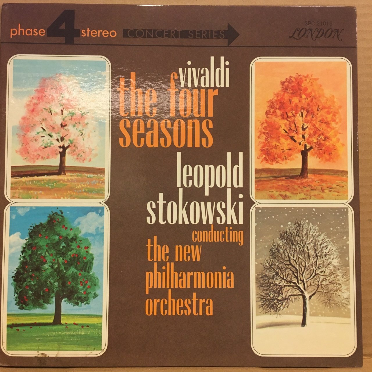 VIVALDI FOUR SEASONS STOKOWSKI 2.EL PLAK