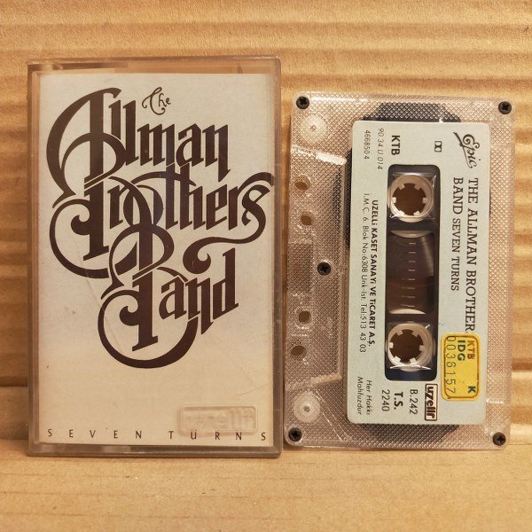 THE ALLMAN BROTHERS BAND – SEVEN TURNS (1990) - KASET 2.EL