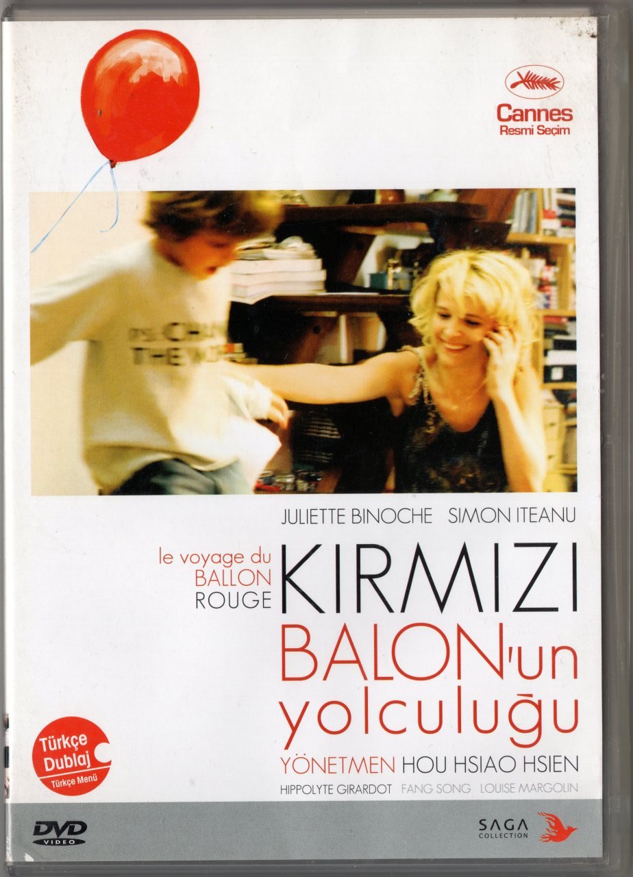 KIRMIZI BALON'UN YOLCULUĞU - LE VOYAGE DU BALLON ROUGE - JULIETTE BINOCHE - DVD 2.EL