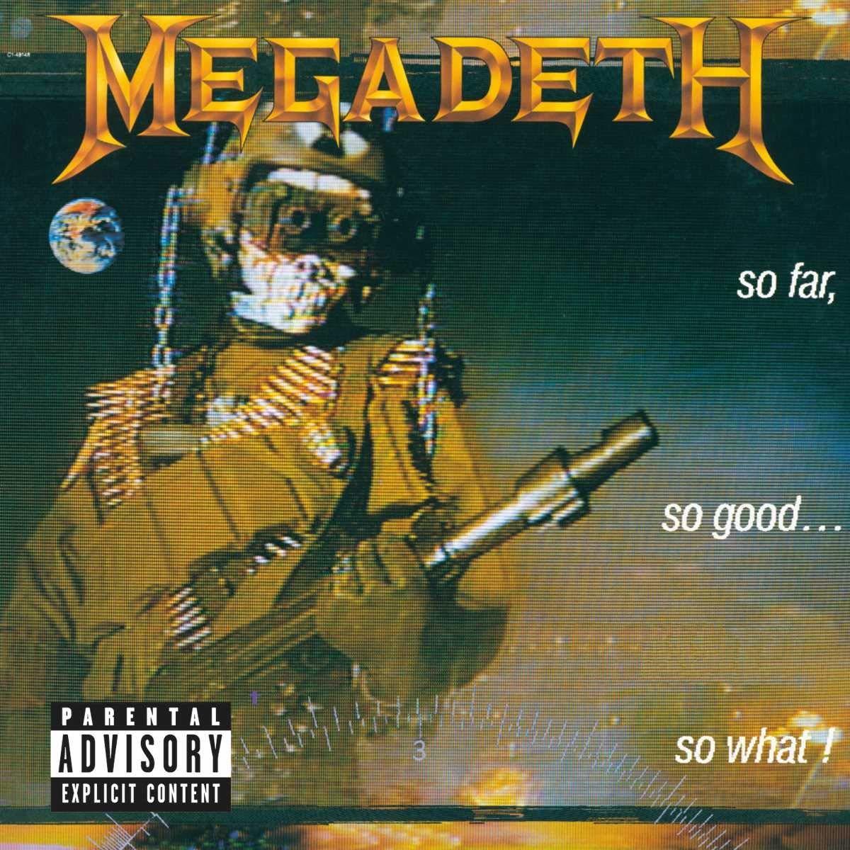 MEGADETH - SO FAR SO GOOD SO WHAT (1988) - CD REMASTERED & REMIXED JEWEL CASE SIFIR
