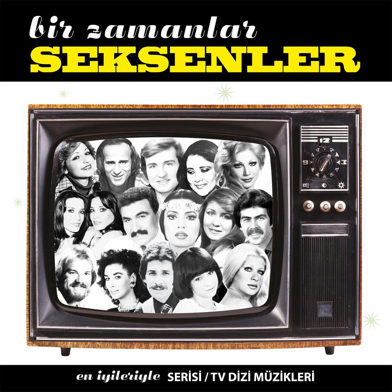 BİR ZAMANLAR SEKSENLER - KARIŞIK TÜRKÇE POP - LP 2024 BASIM SIFIR PLAK