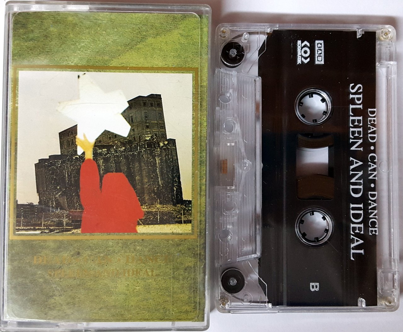 DEAD CAN DANCE - SPLEEN AND IDEAL CASSETTE MADE IN TURKEY ''USED''